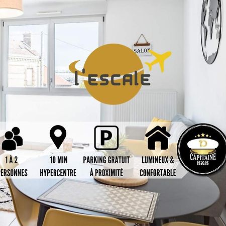 L'Escale - Lumiere Et Confort - Prox. Hypercentre Apartment Troyes Luaran gambar